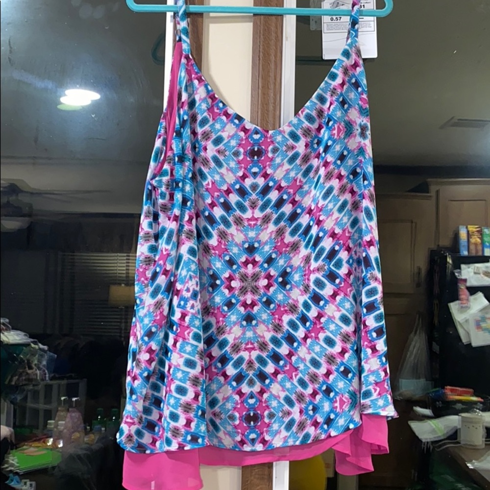 Torrid chiffon tank
